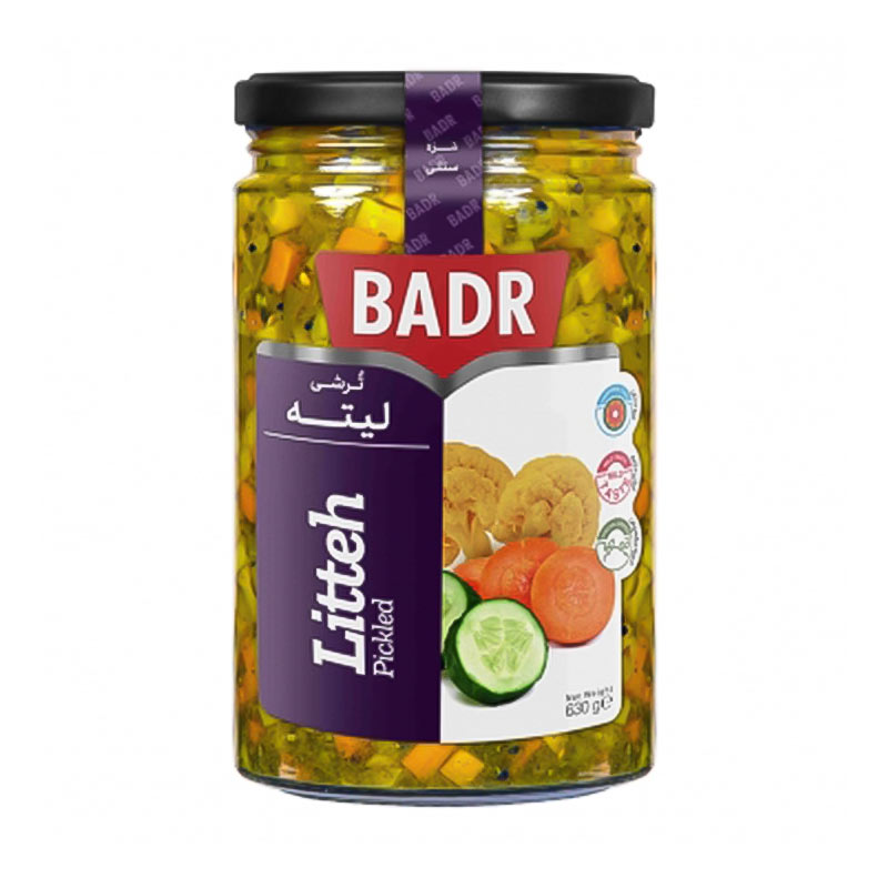 ترشی لیته بدر 630 گرم