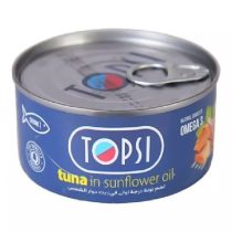 تن ماهی تاپسی 180 گرمی (در روغن آفتابگردان)