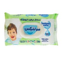 دستمال مرطوب مولفیکس مدل ایزوتونیک واتر بسته 70 برگی