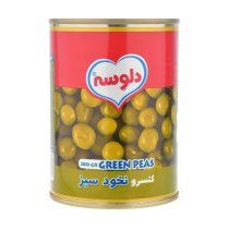 کنسرو نخود سبز دلوسه 380 گرم