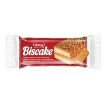 کیک دولایه با مغزی کرم لوتوس بیس کیک سیرنگ 55 گرم