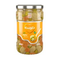 ترشی مخلوط دلوسه 680 گرم