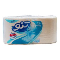 دستمال توالت تنو 3 لایه بسته 2 عددی