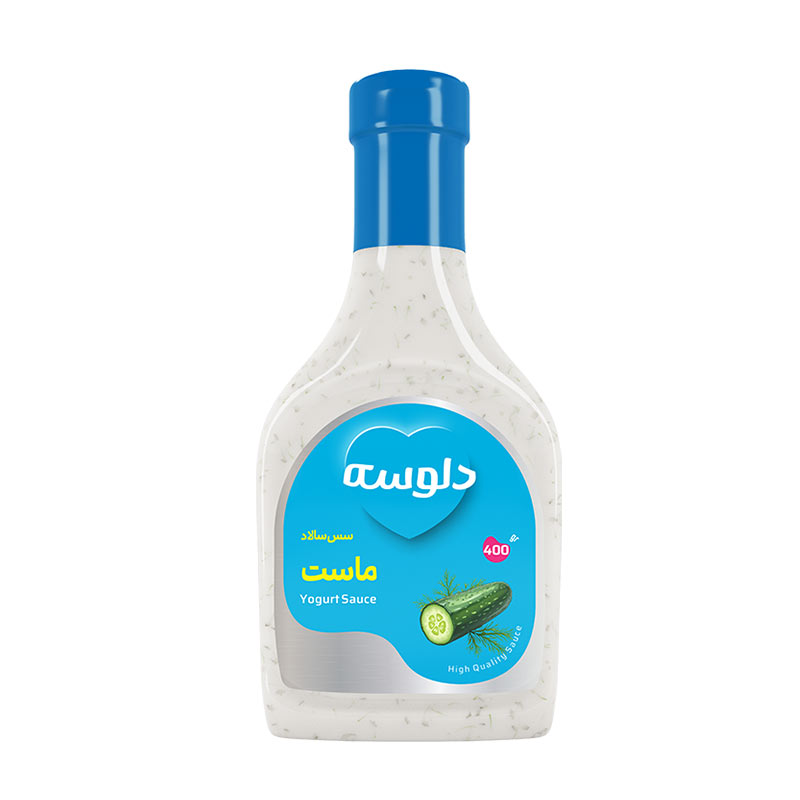 سس سالاد ماست دلوسه 400 گرم