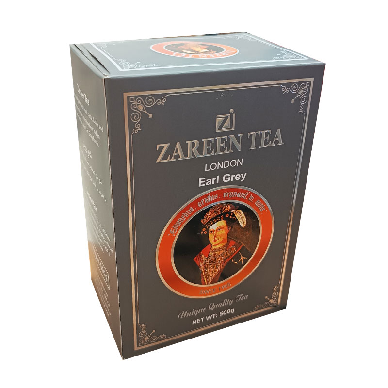 چای ارل گری باروتی زرین لندن 500 گرم (پاکتی)